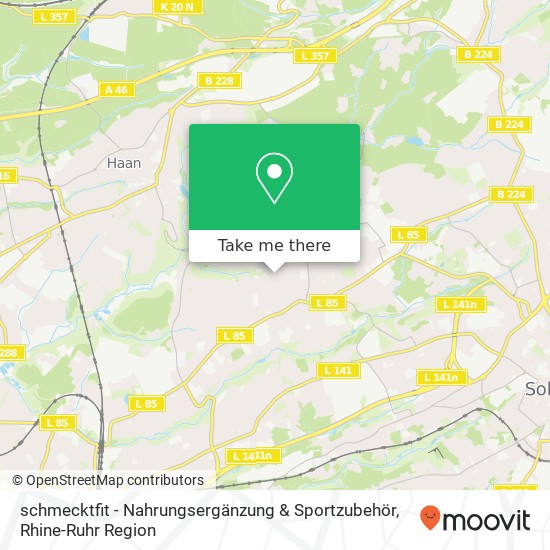 schmecktfit - Nahrungsergänzung & Sportzubehör map