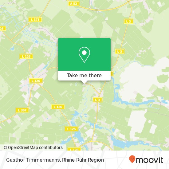 Gasthof Timmermanns map