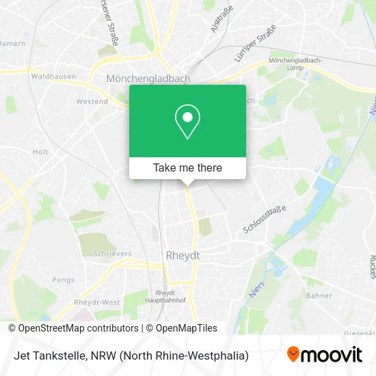 Карта Jet Tankstelle