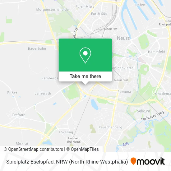 Карта Spielplatz Eselspfad