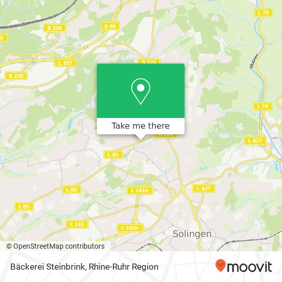 Bäckerei Steinbrink map