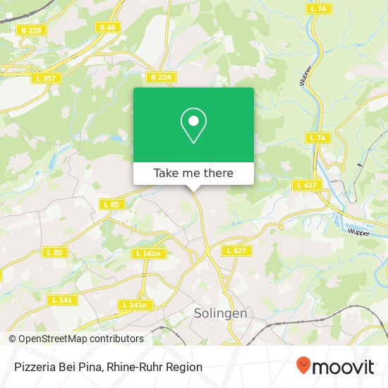 Pizzeria Bei Pina map