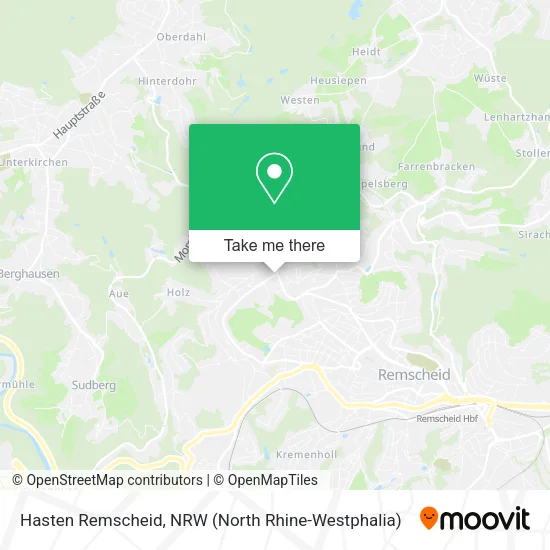 Карта Hasten Remscheid