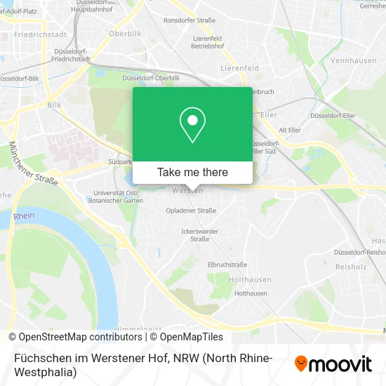 Карта Füchschen im Werstener Hof