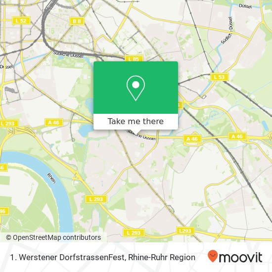 Карта 1. Werstener DorfstrassenFest