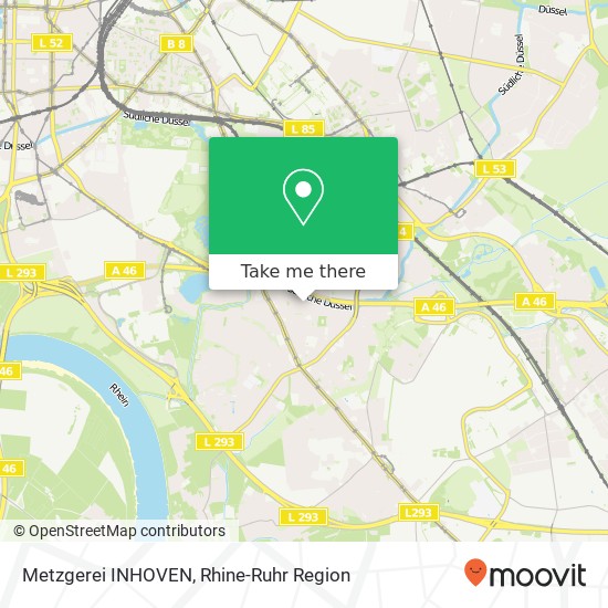 Metzgerei INHOVEN map