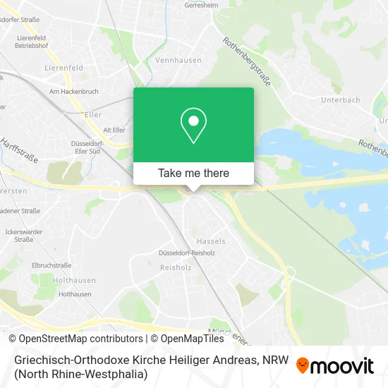 Griechisch-Orthodoxe Kirche Heiliger Andreas map