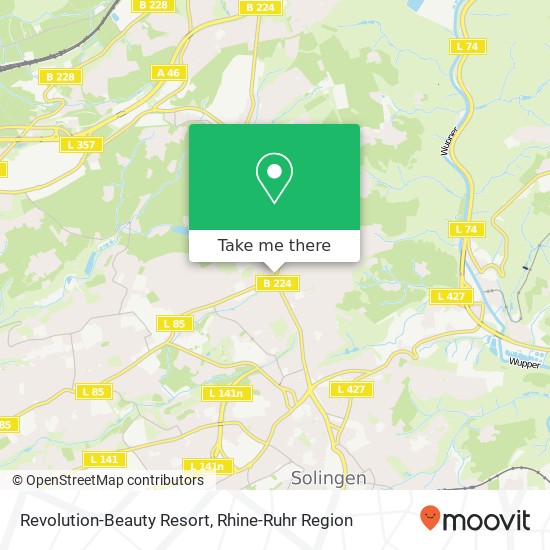 Revolution-Beauty Resort map