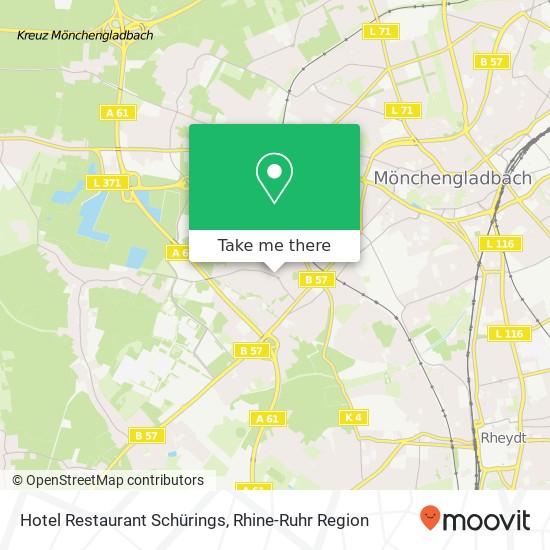 Hotel Restaurant Schürings map