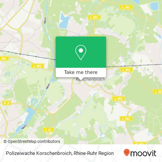 Polizeiwache Korschenbroich map