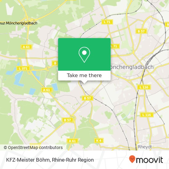 Карта KFZ-Meister Böhm