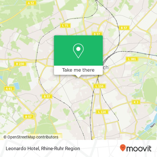 Карта Leonardo Hotel
