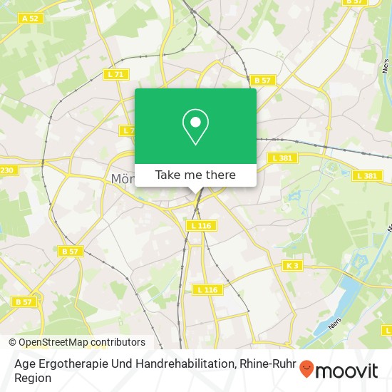 Age Ergotherapie Und Handrehabilitation map