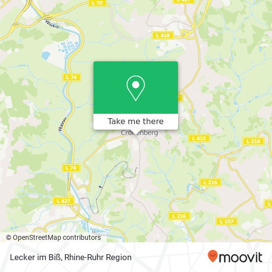 Lecker im Biß map