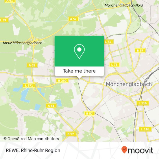 REWE map