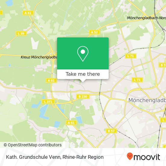 Карта Kath. Grundschule Venn