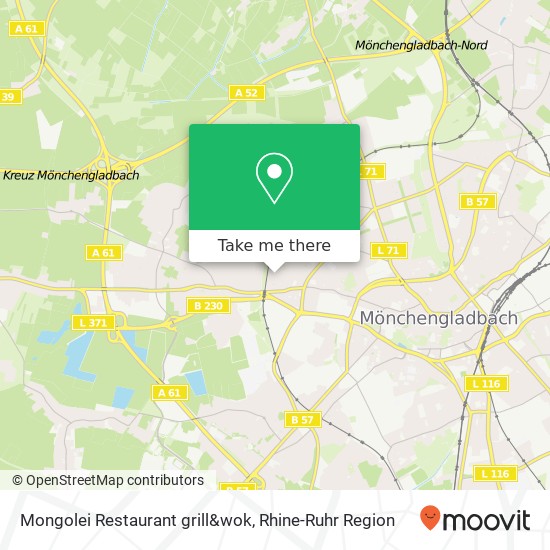 Mongolei Restaurant grill&wok map