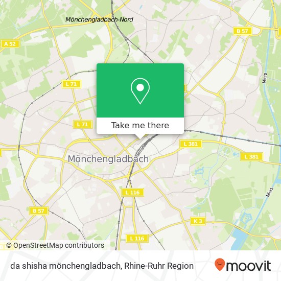 da shisha mönchengladbach map