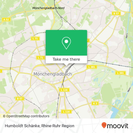 Humboldt Schänke map
