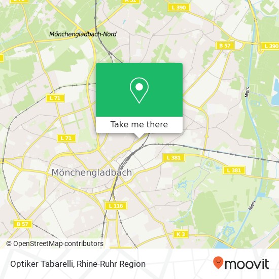 Optiker Tabarelli map