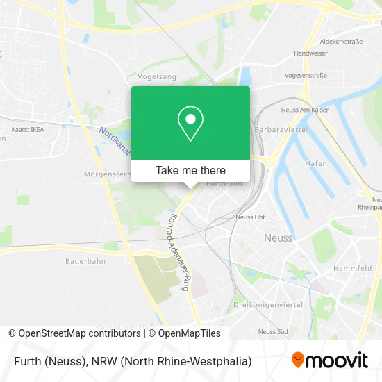 Карта Furth (Neuss)