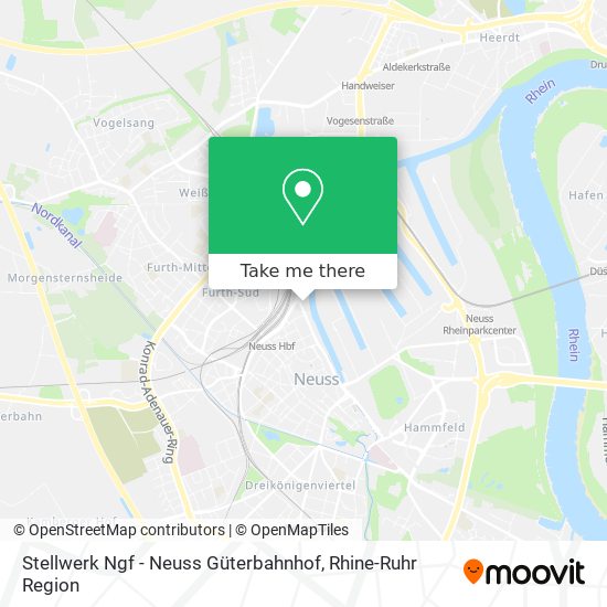 Stellwerk Ngf - Neuss Güterbahnhof map