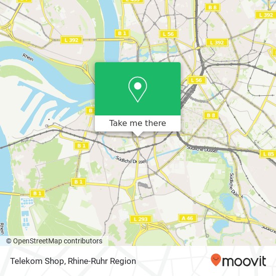 Telekom Shop map