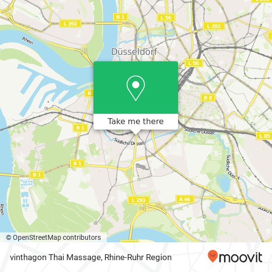 vinthagon Thai Massage map