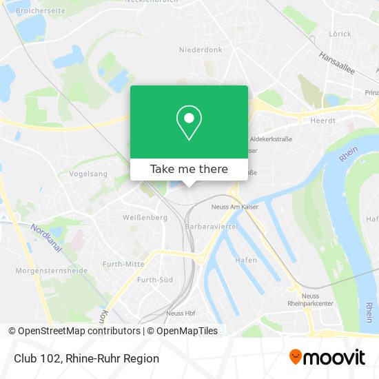 Club 102 map