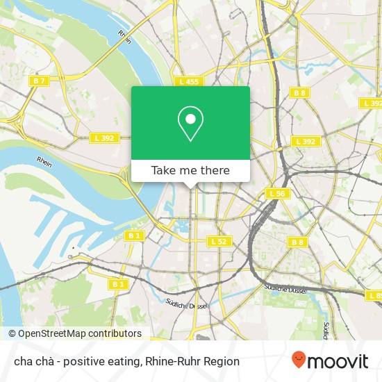 cha chà - positive eating map