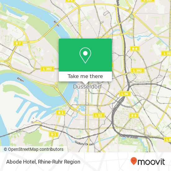 Abode Hotel map