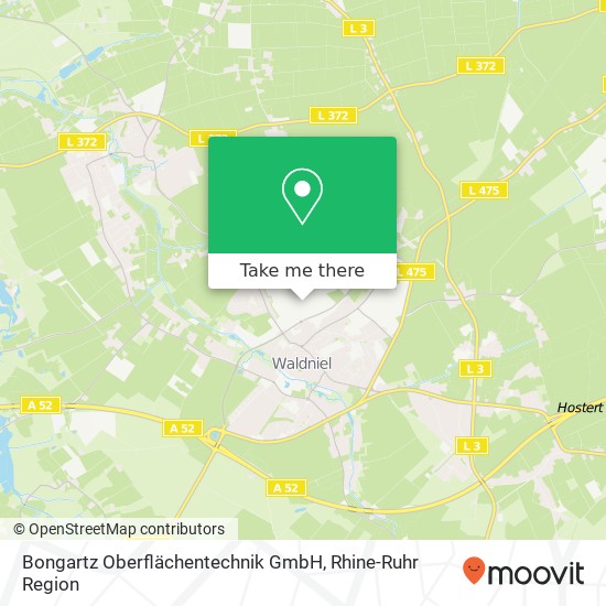 Bongartz Oberflächentechnik GmbH map