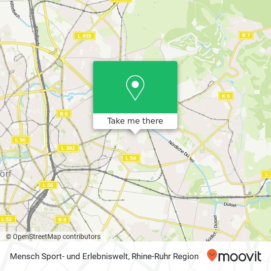 Mensch Sport- und Erlebniswelt map