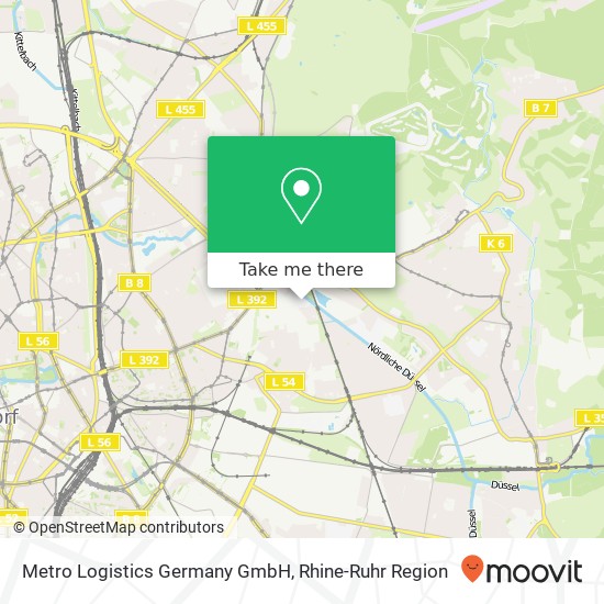 Карта Metro Logistics Germany GmbH