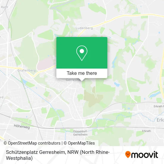 Карта Schützenplatz Gerresheim