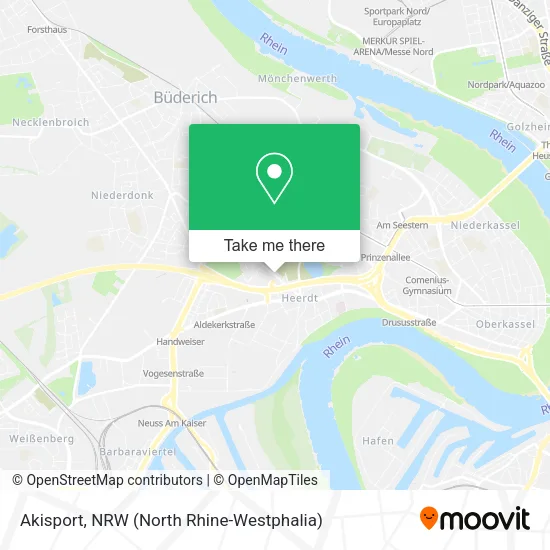 Карта Akisport