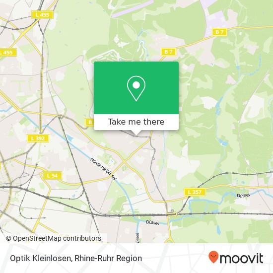 Optik Kleinlosen map