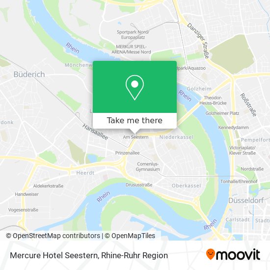 Mercure Hotel Seestern map