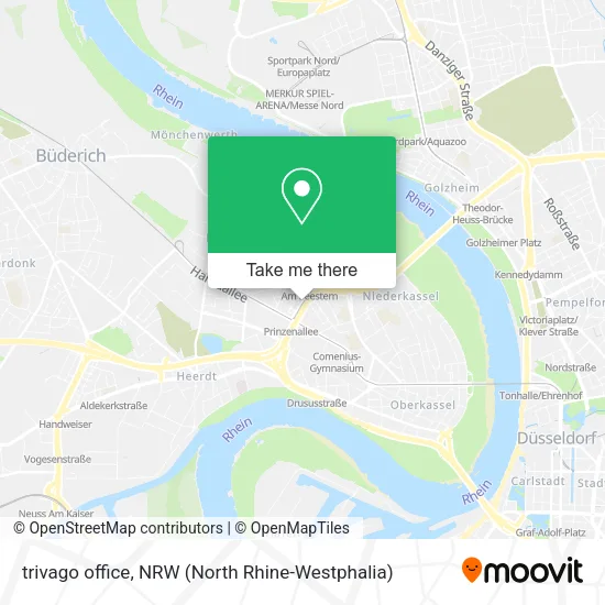 Карта trivago office