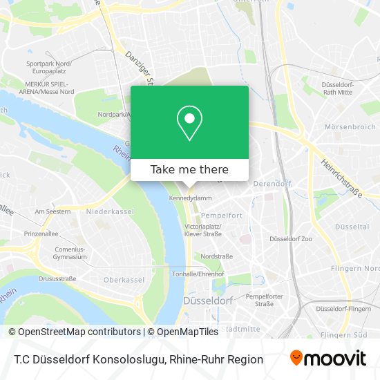 T.C Düsseldorf Konsoloslugu map