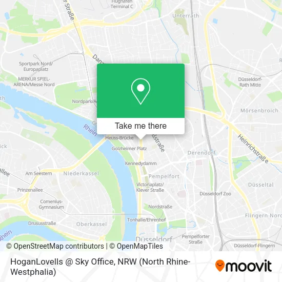 HoganLovells @ Sky Office map