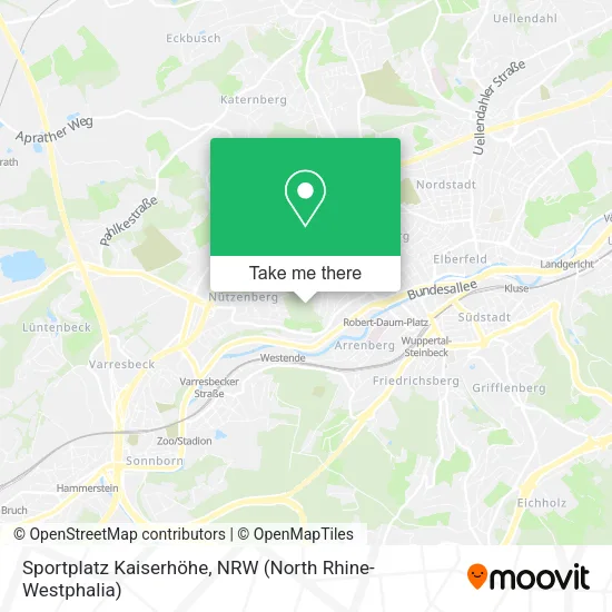 Карта Sportplatz Kaiserhöhe