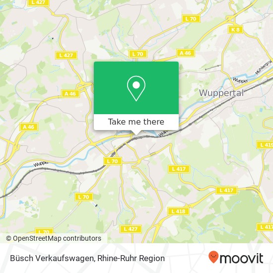 Карта Büsch Verkaufswagen