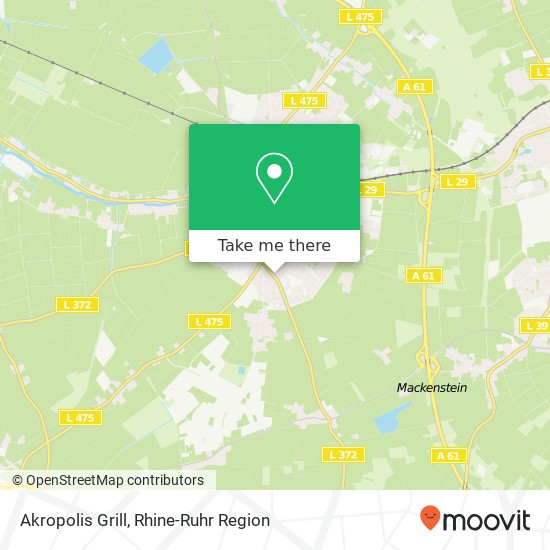 Akropolis Grill map