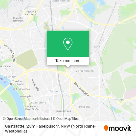 Карта Gaststätte "Zum Faselbusch"