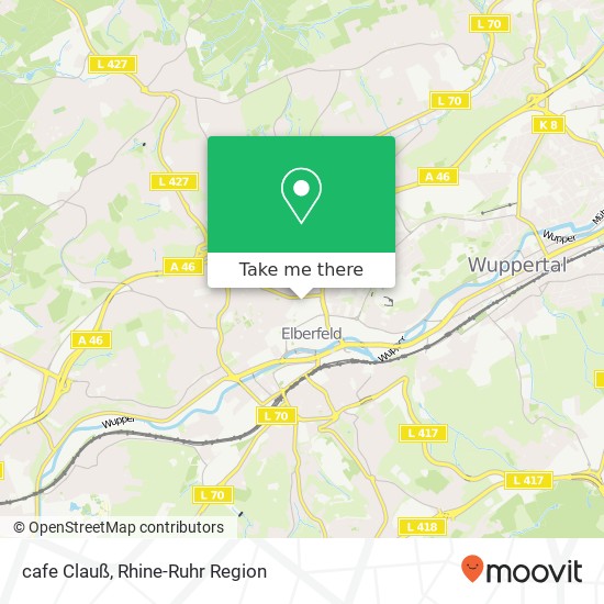 cafe Clauß map