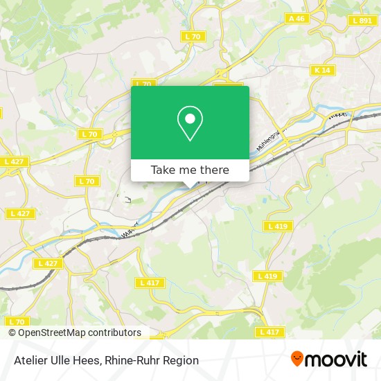 Atelier Ulle Hees map