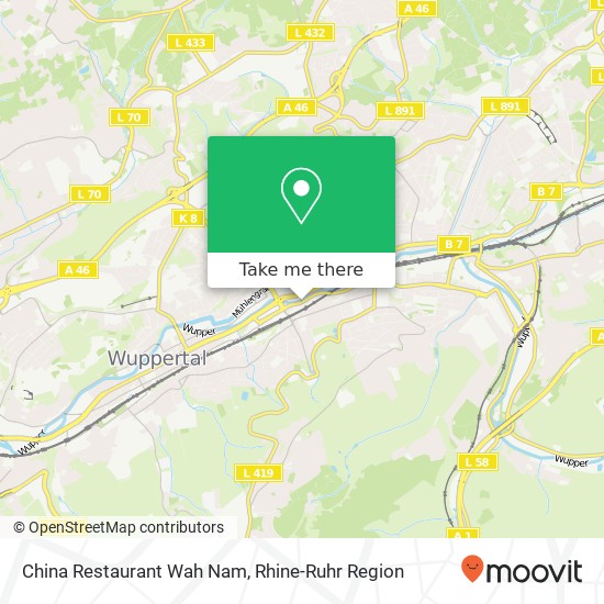 China Restaurant Wah Nam Karte