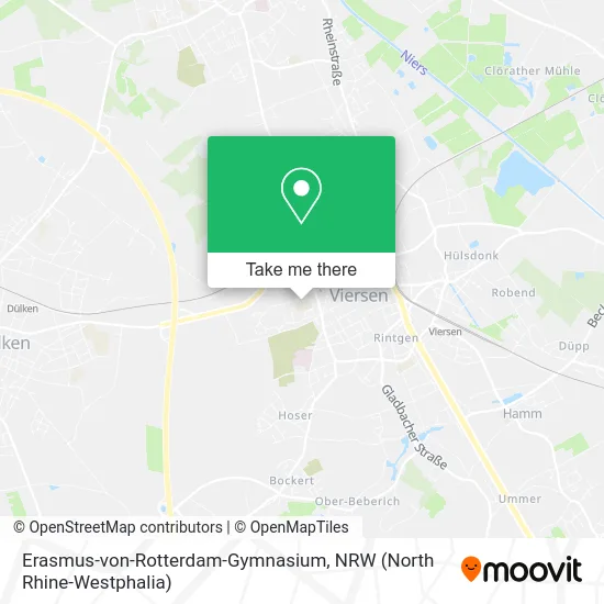 Erasmus-von-Rotterdam-Gymnasium map