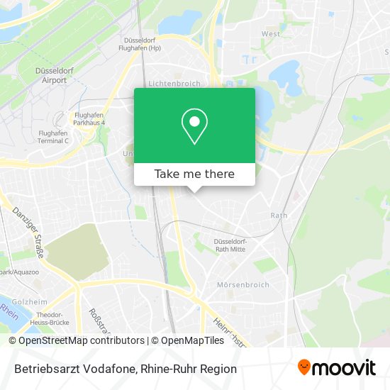 Betriebsarzt Vodafone map